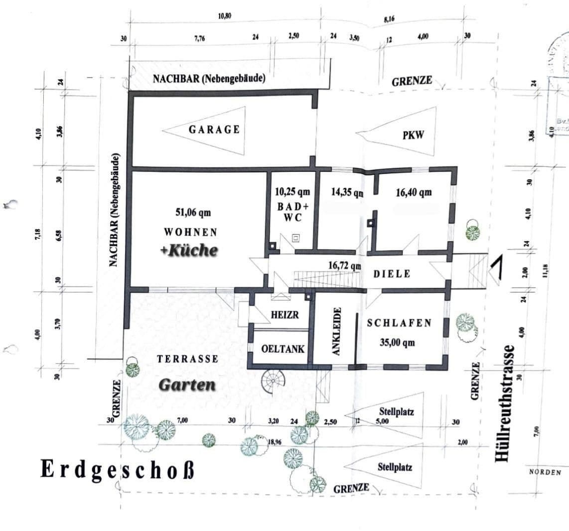Prodej domu 313 m², pozemek 480 m², Hüllreuthstr 13, Michelau in Oberfranken, Bavorsko Prodej domu 313 m², pozemek 480 m², Hüllreuthstr 13, Michelau in Oberfranken, Bavorsko