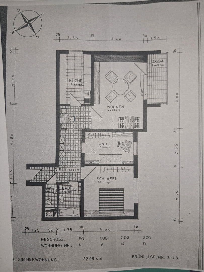 Prodej bytu 3+1 83 m², Normannenstraße 1, Brühl, Bádensko-Württembersko Prodej bytu 3+1 83 m², Normannenstraße 1, Brühl, Bádensko-Württembersko