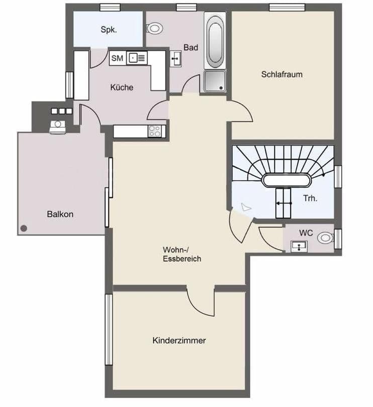 Pronájem bytu 3+1 88 m², Taunusstein, Hessen Pronájem bytu 3+1 88 m², Taunusstein, Hessen