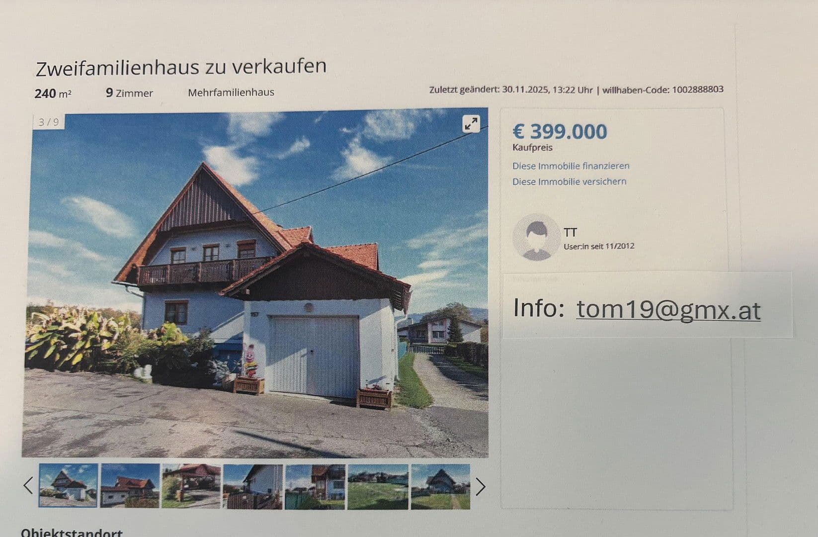 Prodej domu 240 m², pozemek 2.000 m², Gleinstätten 157, Gleinstätten, Štýrsko Prodej domu 240 m², pozemek 2.000 m², Gleinstätten 157, Gleinstätten, Štýrsko