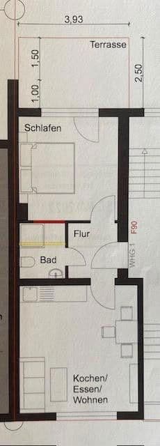 Pronájem bytu 2+1 47 m², Blücherstraße 20, Pforzheim, Bádensko-Württembersko Pronájem bytu 2+1 47 m², Blücherstraße 20, Pforzheim, Bádensko-Württembersko