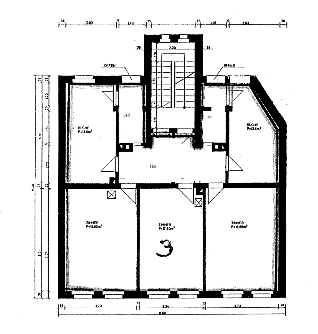 Prodej bytu 4+1 100 m², Wölckernstr. 18, Nürnberg, Bavorsko Prodej bytu 4+1 100 m², Wölckernstr. 18, Nürnberg, Bavorsko