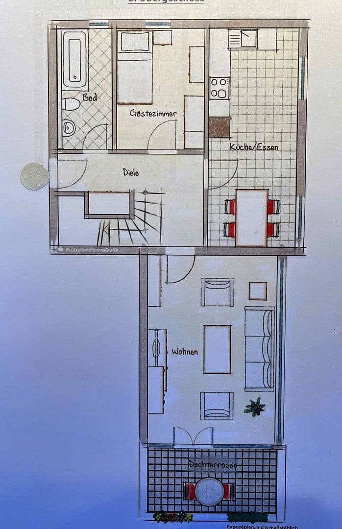 Pronájem bytu 5+1 100 m², Svízel, Bavorsko Pronájem bytu 5+1 100 m², Svízel, Bavorsko