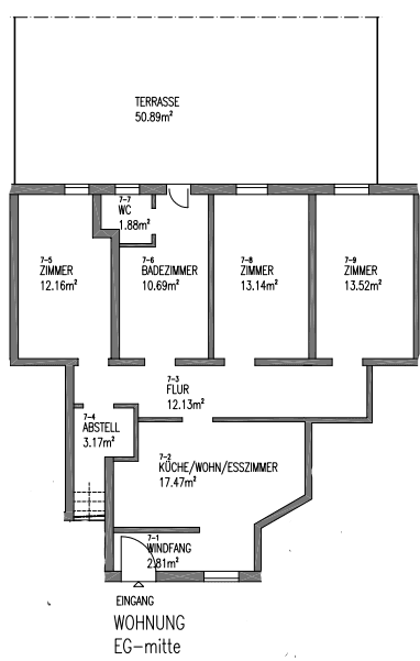 Pronájem bytu 4+1 115 m², Bammental, Bádensko-Württembersko Pronájem bytu 4+1 115 m², Bammental, Bádensko-Württembersko