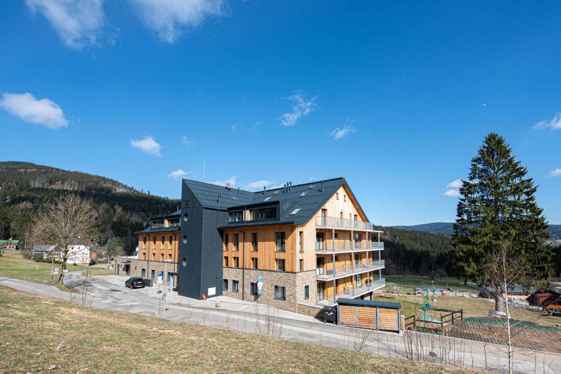 Prodej bytu 2+kk 57 m², Modrokamenná, Janské Lázně, Královéhradecký kraj Prodej bytu 2+kk 57 m², Modrokamenná, Janské Lázně, Královéhradecký kraj