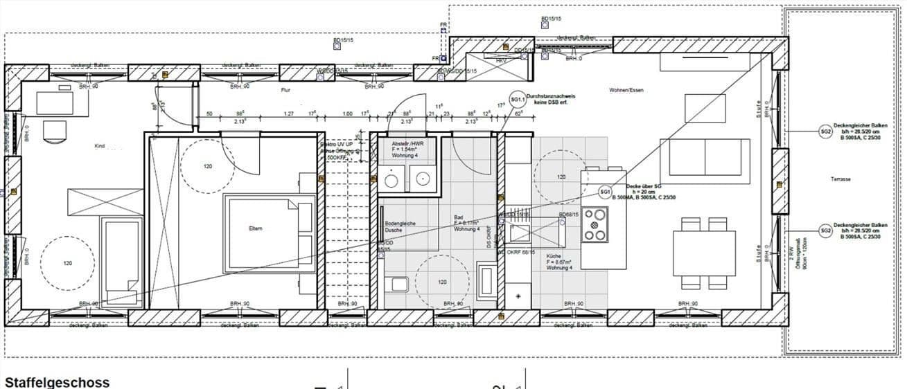 Pronájem bytu 3+1 93 m², Siegburger Straße 44a, Overath, Severní Porýní-Vestfálsko Pronájem bytu 3+1 93 m², Siegburger Straße 44a, Overath, Severní Porýní-Vestfálsko