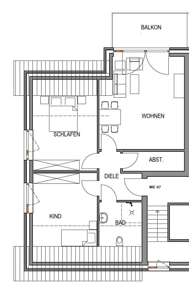 Prodej bytu 3+1 73 m², Feldstraße 5, Beckum, Severní Porýní-Vestfálsko Prodej bytu 3+1 73 m², Feldstraße 5, Beckum, Severní Porýní-Vestfálsko
