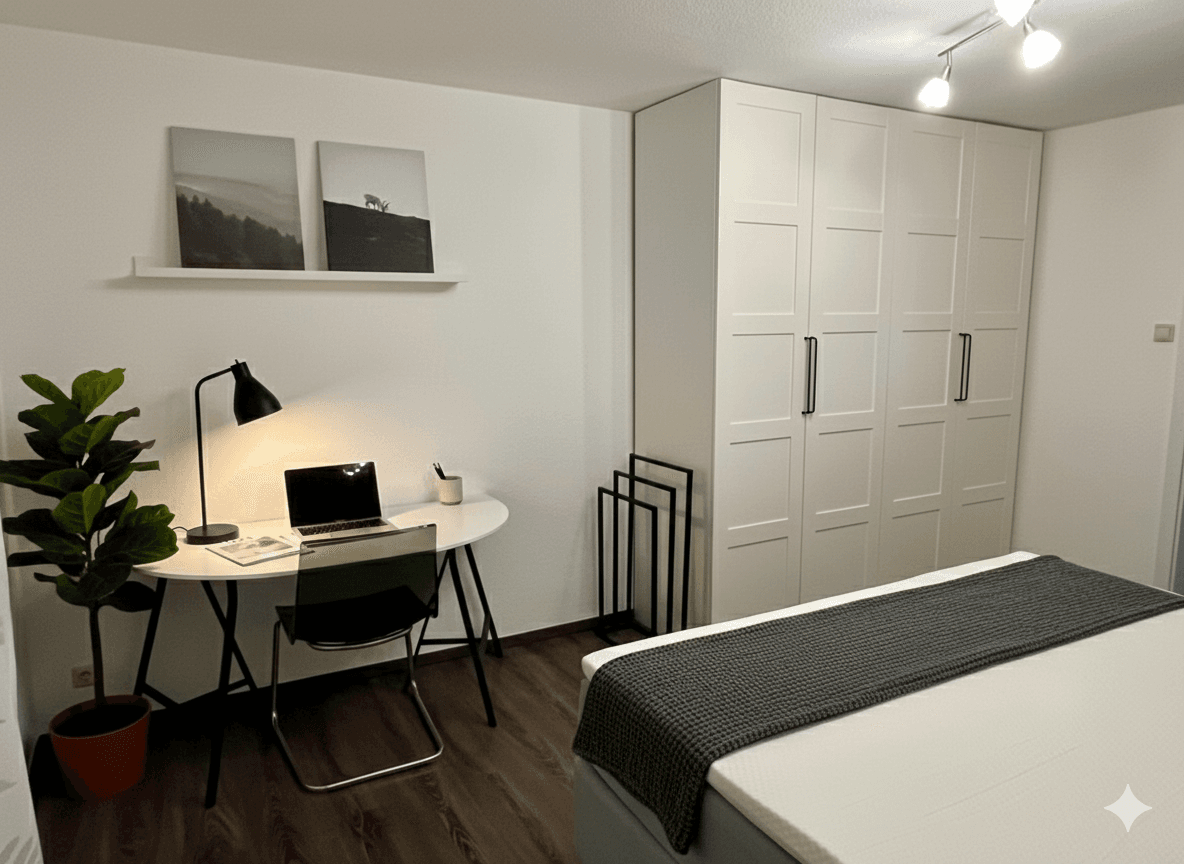 Pronájem bytu 2+1 53 m², Stuttgart, Bádensko-Württembersko Pronájem bytu 2+1 53 m², Stuttgart, Bádensko-Württembersko