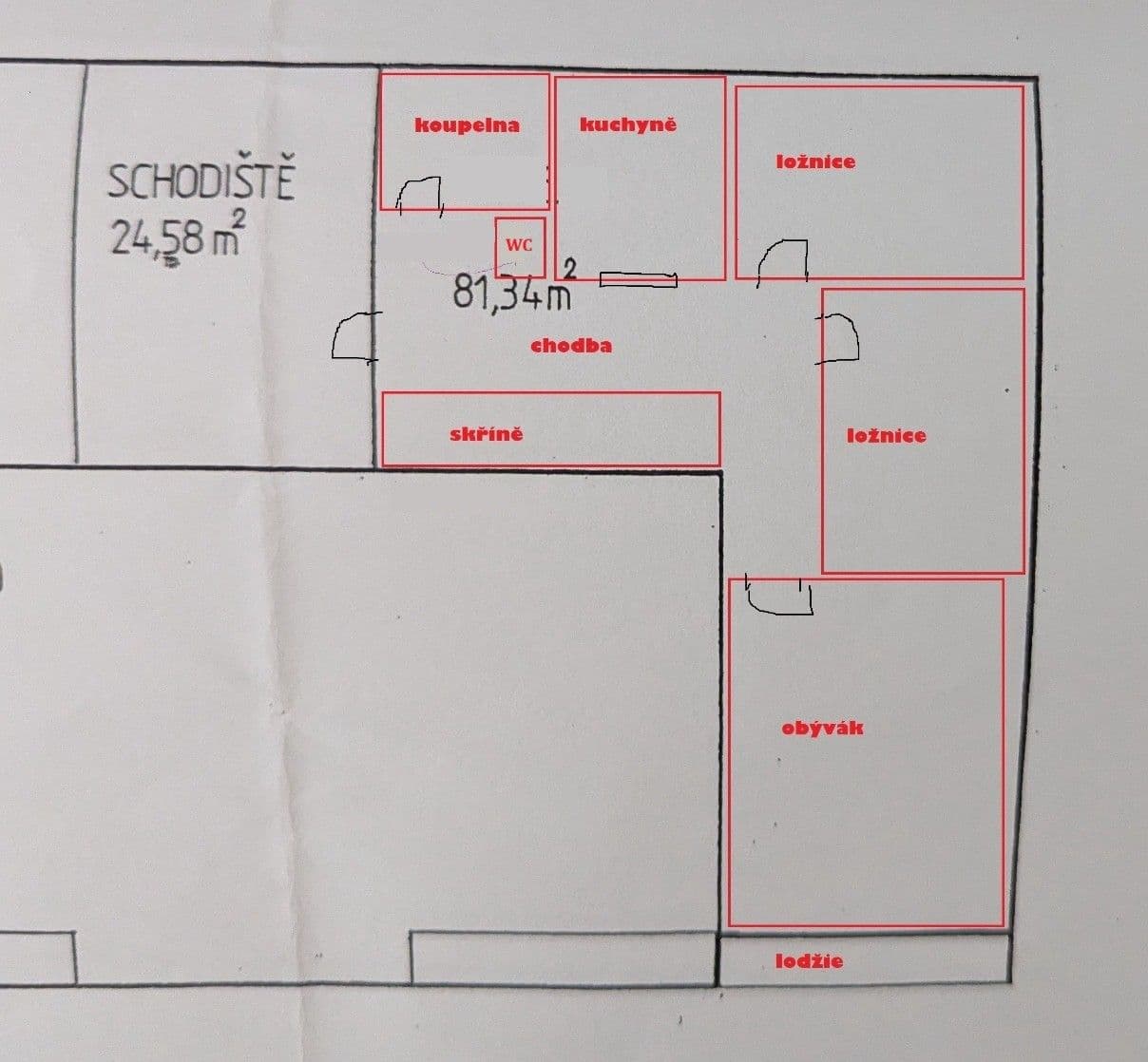 Prodej bytu 3+1 81 m², Na Petřinách, Praha, Praha Prodej bytu 3+1 81 m², Na Petřinách, Praha, Praha