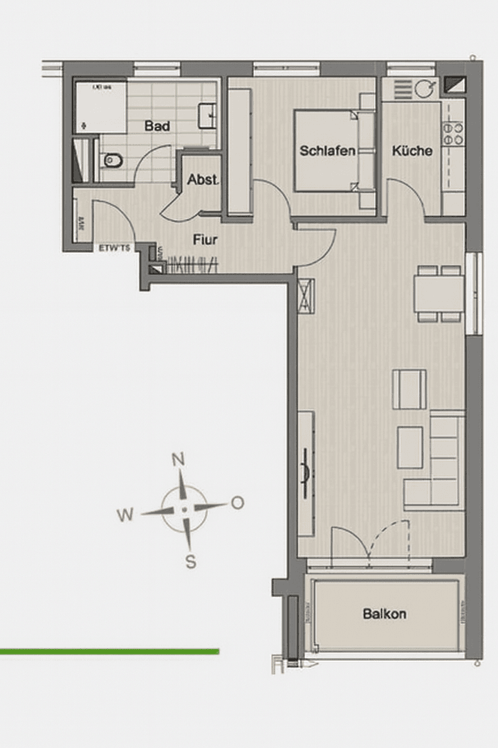 Pronájem bytu 2+1 73 m², Kirchenstr.4, Gröbenzell, Bavorsko Pronájem bytu 2+1 73 m², Kirchenstr.4, Gröbenzell, Bavorsko