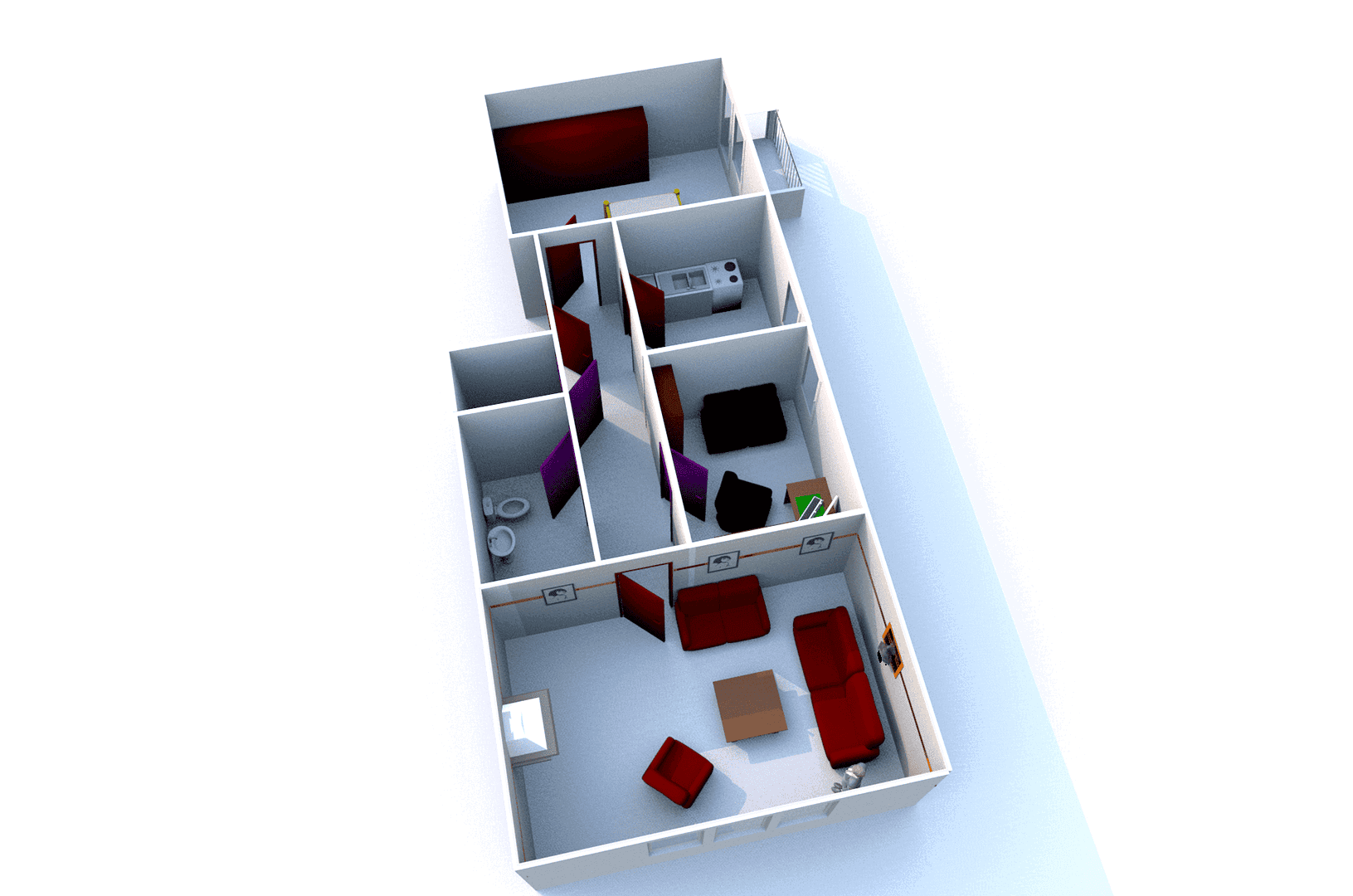Prodej bytu 3+1 65 m², Bahnhofstraße, Lotte, Severní Porýní-Vestfálsko Prodej bytu 3+1 65 m², Bahnhofstraße, Lotte, Severní Porýní-Vestfálsko