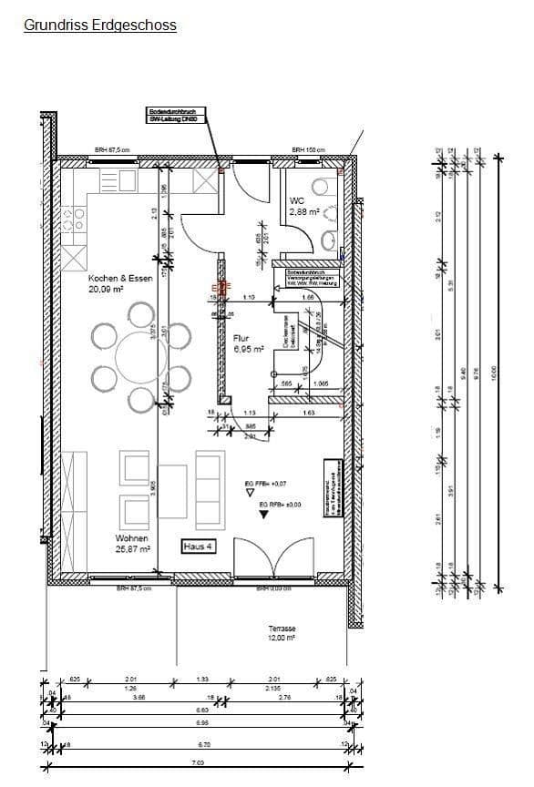 Pronájem domu 150 m², pozemek 180 m², Stockach, Bádensko-Württembersko Pronájem domu 150 m², pozemek 180 m², Stockach, Bádensko-Württembersko