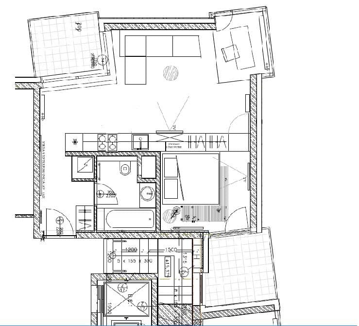 Pronájem bytu 2+kk 47 m², Komunardů, Praha, Praha Pronájem bytu 2+kk 47 m², Komunardů, Praha, Praha