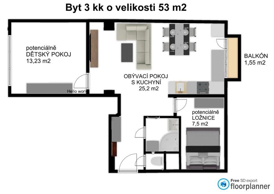 Prodej bytu 3+kk 53 m², náměstí Generála Píky, Plzeň, Plzeňský kraj Prodej bytu 3+kk 53 m², náměstí Generála Píky, Plzeň, Plzeňský kraj