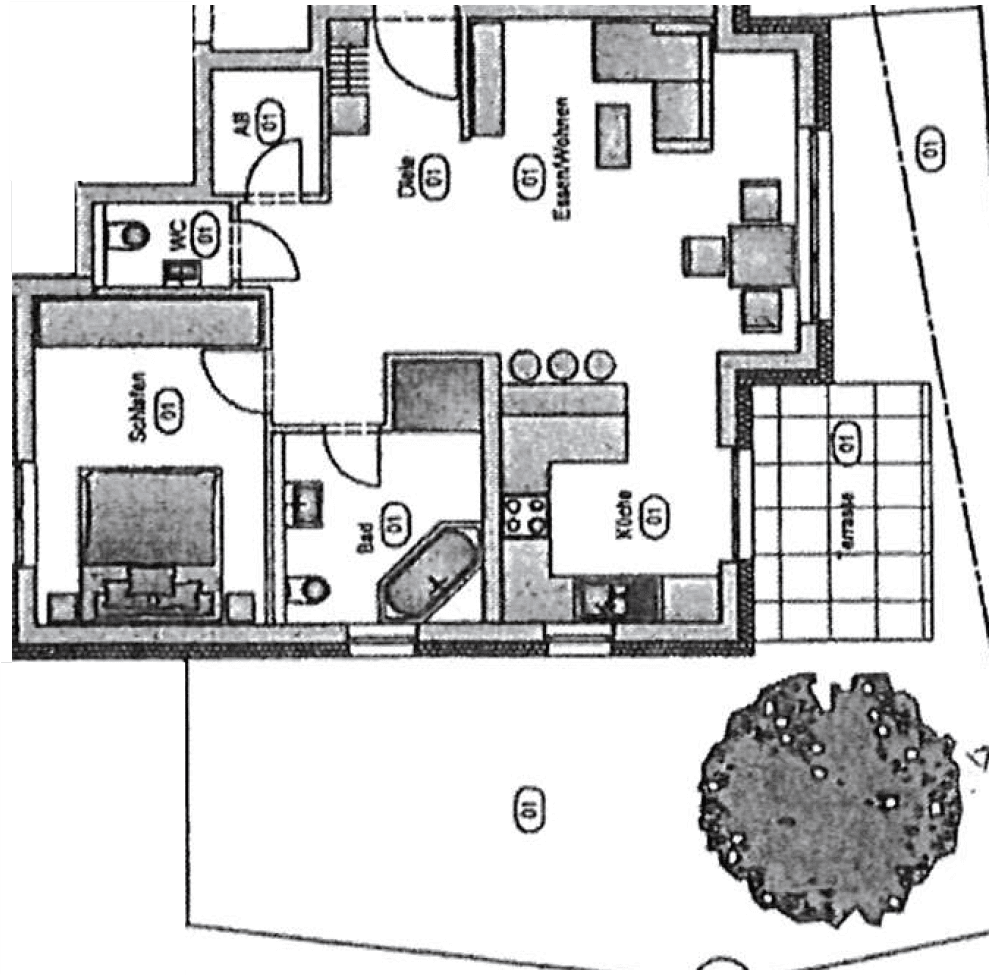 Pronájem bytu 2+kk 64 m², Im Bergfeld 10, Frankenhardt, Bádensko-Württembersko Pronájem bytu 2+kk 64 m², Im Bergfeld 10, Frankenhardt, Bádensko-Württembersko