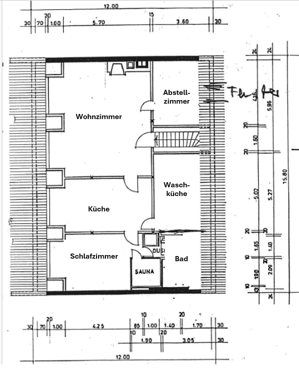 Pronájem bytu 2+1 104 m², Polcher Straße, Mayen, Porýní-Falc Pronájem bytu 2+1 104 m², Polcher Straße, Mayen, Porýní-Falc
