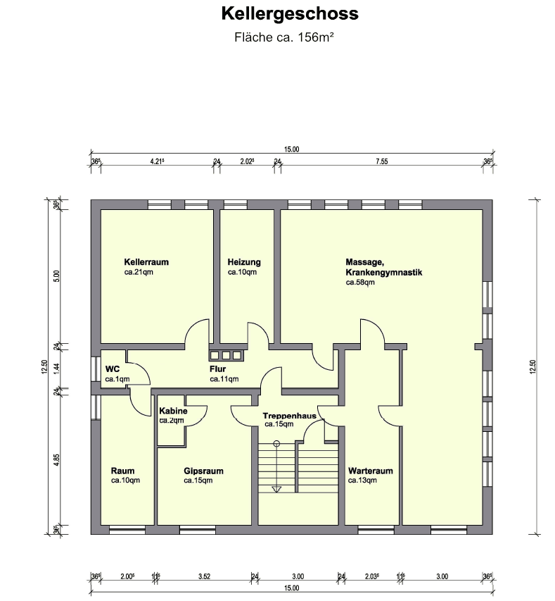 Pronájem kanceláře 144 m², Gartenstraße 15, Bad Segeberg, Šlesvicko-Holštýnsko Pronájem kanceláře 144 m², Gartenstraße 15, Bad Segeberg, Šlesvicko-Holštýnsko
