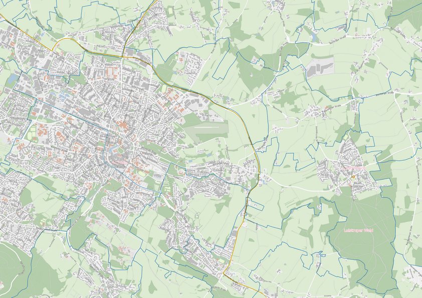 Prodej pozemku 1.334 m², Bad Meinberger Str. 83, Detmold, Severní Porýní-Vestfálsko Prodej pozemku 1.334 m², Bad Meinberger Str. 83, Detmold, Severní Porýní-Vestfálsko