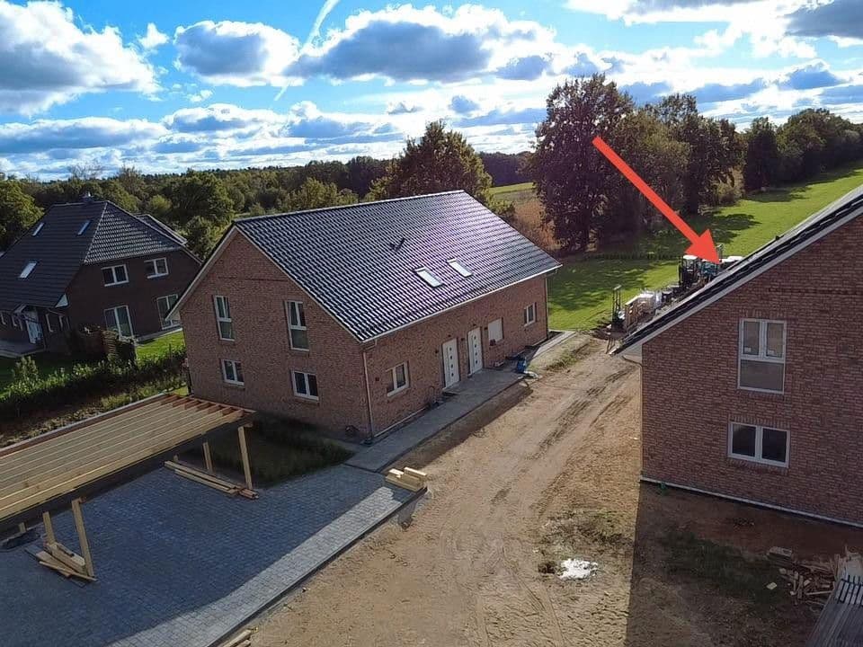 Pronájem domu 134 m², pozemek 1.484 m², Elbuferstraße 51, Tespe, Dolní Sasko Pronájem domu 134 m², pozemek 1.484 m², Elbuferstraße 51, Tespe, Dolní Sasko