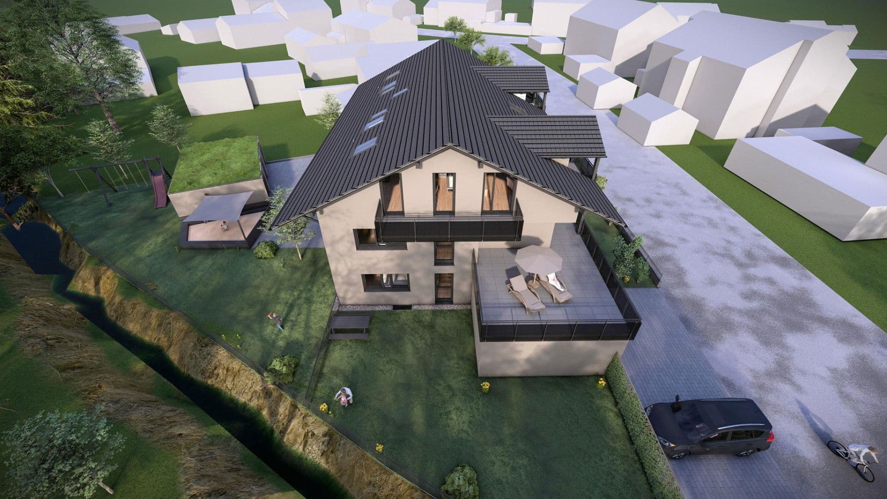 Prodej bytu 4+1 93 m², Holzstraße 4, Raubling, Bavorsko Prodej bytu 4+1 93 m², Holzstraße 4, Raubling, Bavorsko