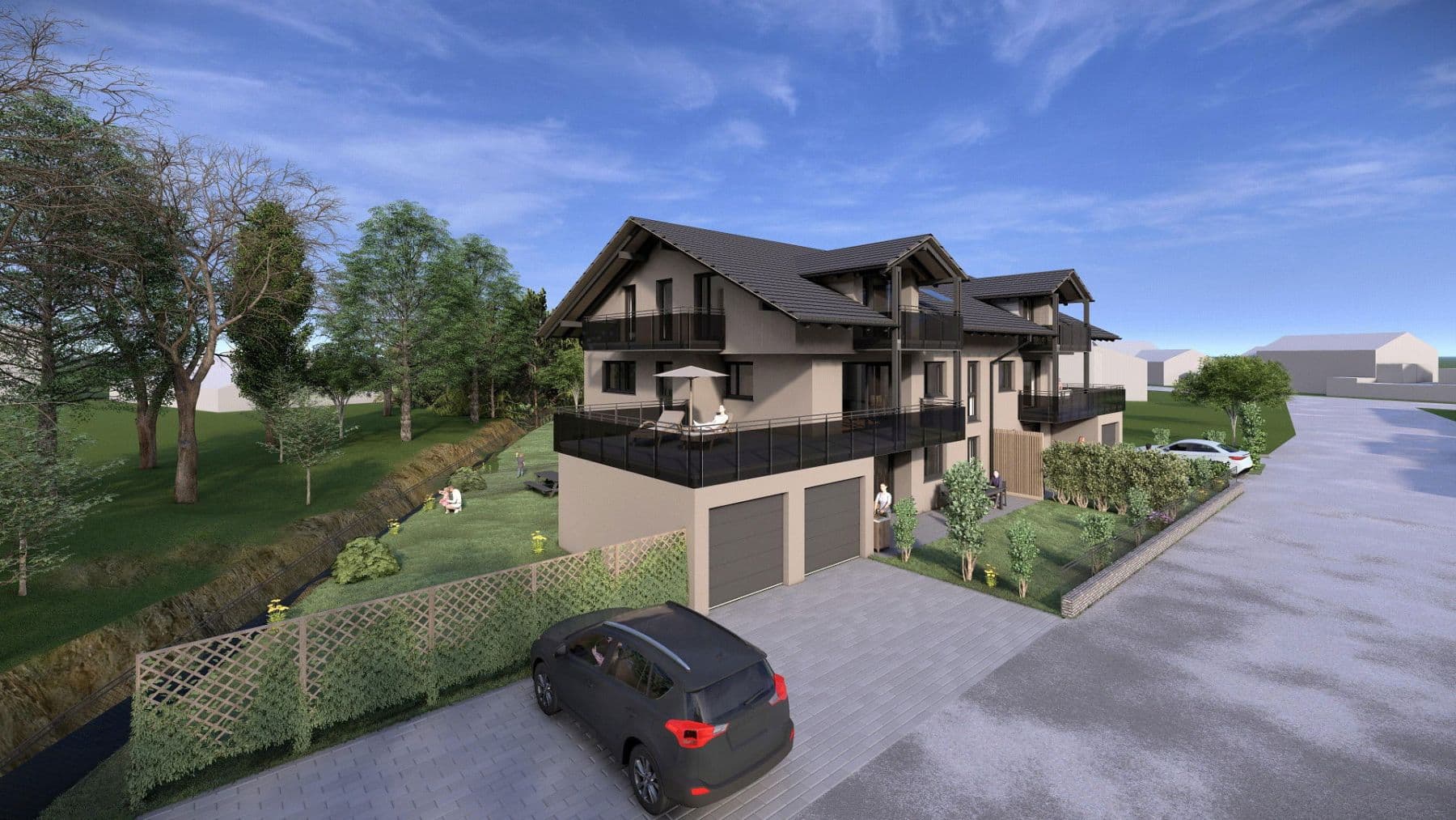 Prodej bytu 3+1 91 m², Holzstraße 4, Raubling, Bavorsko Prodej bytu 3+1 91 m², Holzstraße 4, Raubling, Bavorsko