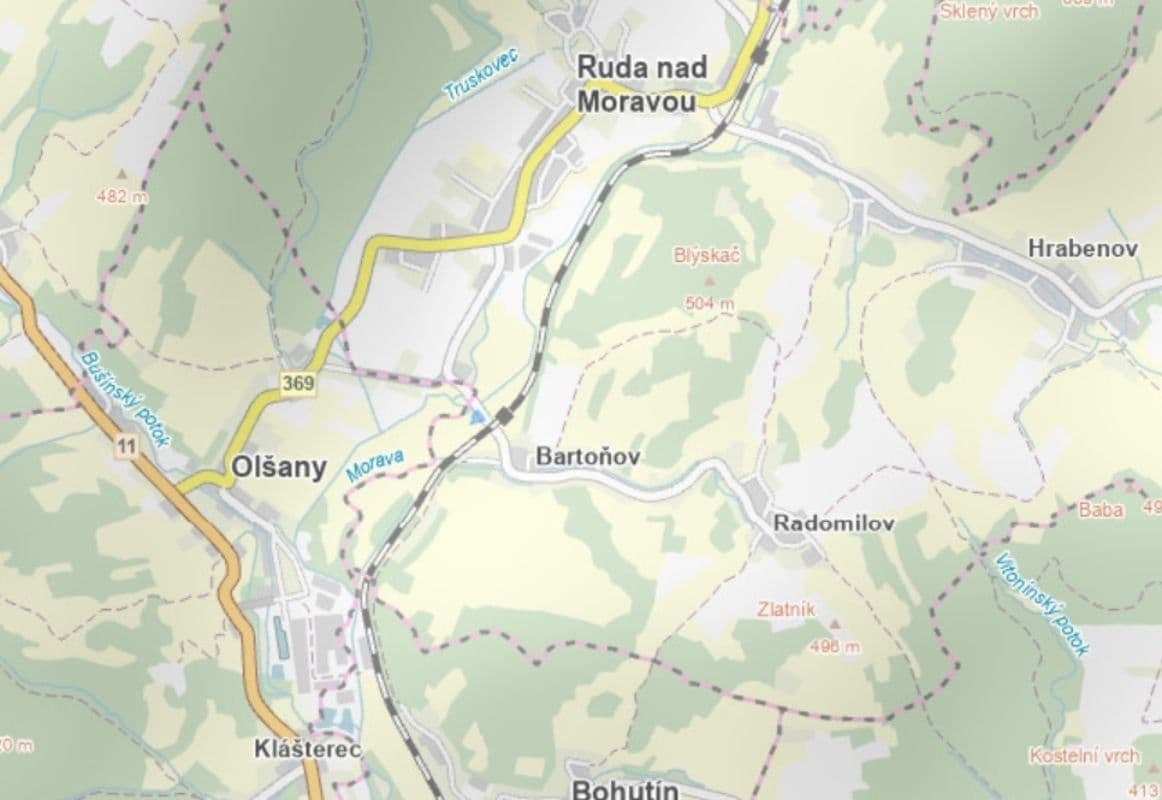 Prodej pozemku 2.337 m², Ruda nad Moravou, Olomoucký kraj Prodej pozemku 2.337 m², Ruda nad Moravou, Olomoucký kraj