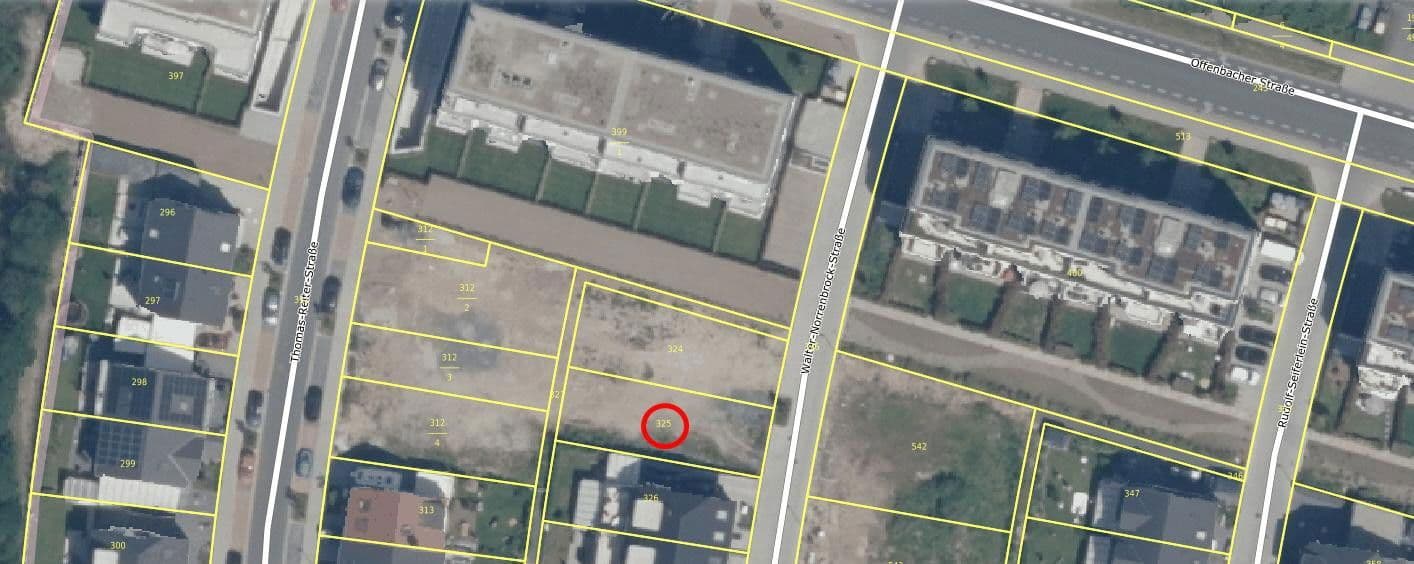 Prodej pozemku 232 m², Walter-Norrenbrock-Str. 4, Neu-Isenburg, Hessen Prodej pozemku 232 m², Walter-Norrenbrock-Str. 4, Neu-Isenburg, Hessen