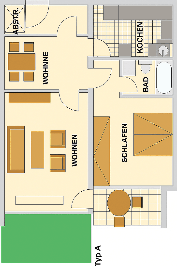 Pronájem bytu 2+kk 66 m², Emsring 11, Herne, Severní Porýní-Vestfálsko Pronájem bytu 2+kk 66 m², Emsring 11, Herne, Severní Porýní-Vestfálsko