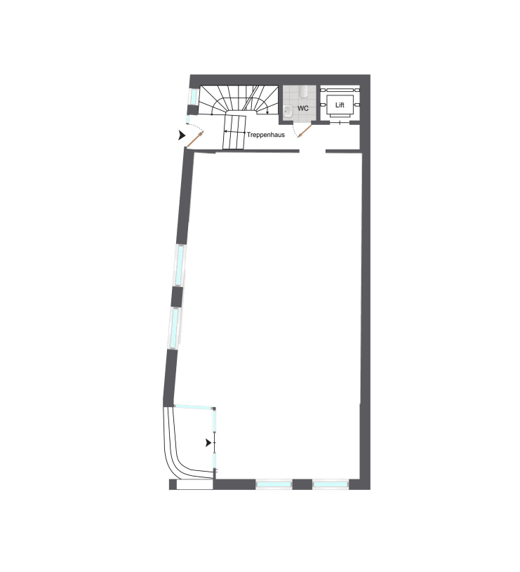 Pronájem nebytového prostoru 140 m², Neue Straße 5, Tübingen, Bádensko-Württembersko Pronájem nebytového prostoru 140 m², Neue Straße 5, Tübingen, Bádensko-Württembersko