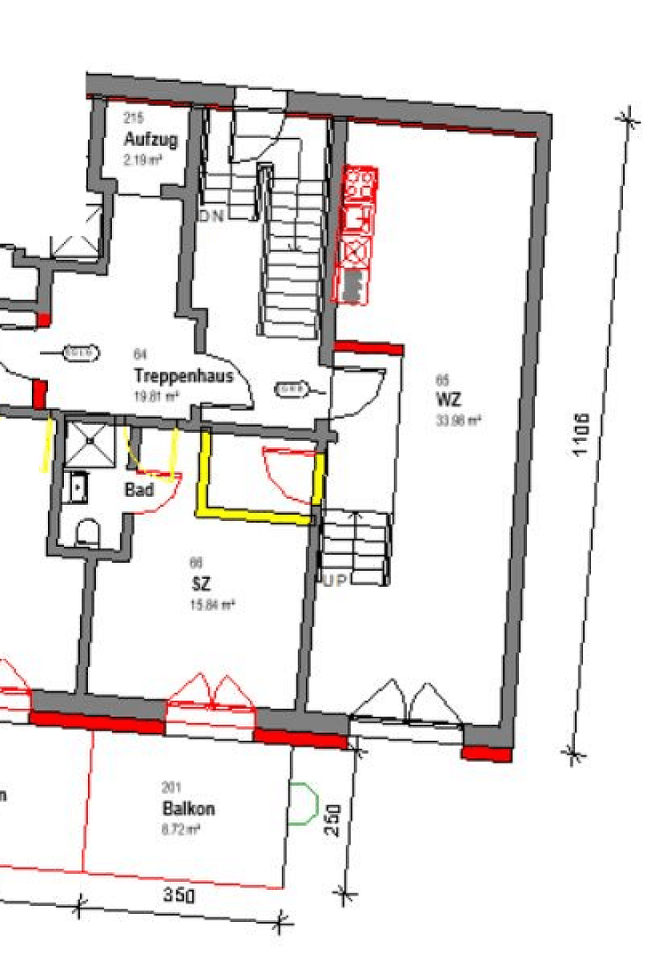 Pronájem bytu 2+1 57 m², Schmidtstraße 8, Rüdesheim am Rhein, Hessen Pronájem bytu 2+1 57 m², Schmidtstraße 8, Rüdesheim am Rhein, Hessen