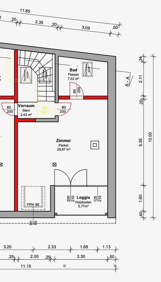 Pronájem bytu 1+1 35 m², Frauenberg 9, Krems/Stein, Dolní Rakousko Pronájem bytu 1+1 35 m², Frauenberg 9, Krems/Stein, Dolní Rakousko