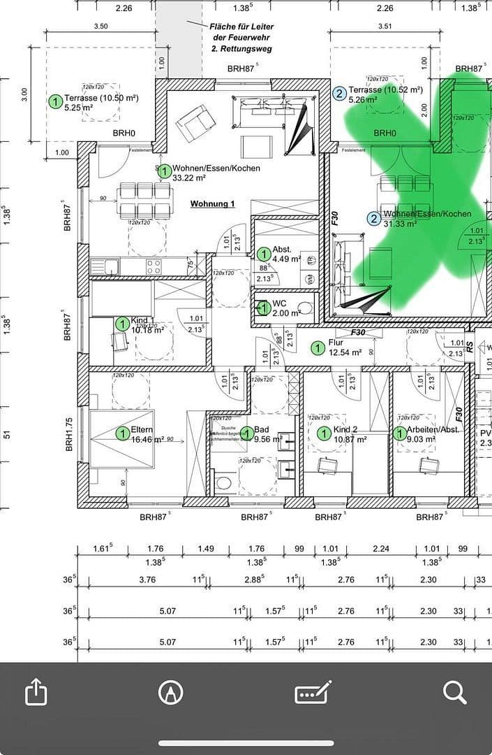 Prodej bytu 5+1 115 m², Wissinger Mark 20, Bissendorf, Dolní Sasko Prodej bytu 5+1 115 m², Wissinger Mark 20, Bissendorf, Dolní Sasko
