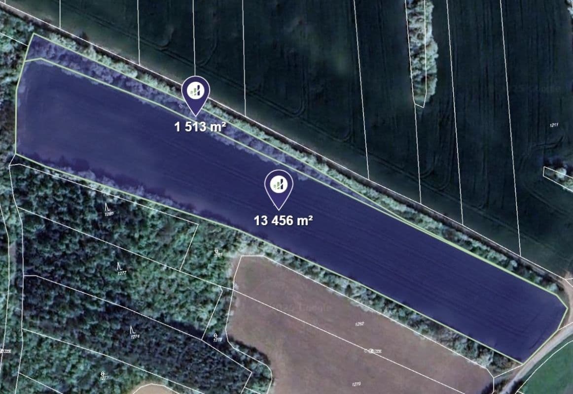 Prodej pozemku 14.969 m², Nová Ves, Středočeský kraj Prodej pozemku 14.969 m², Nová Ves, Středočeský kraj