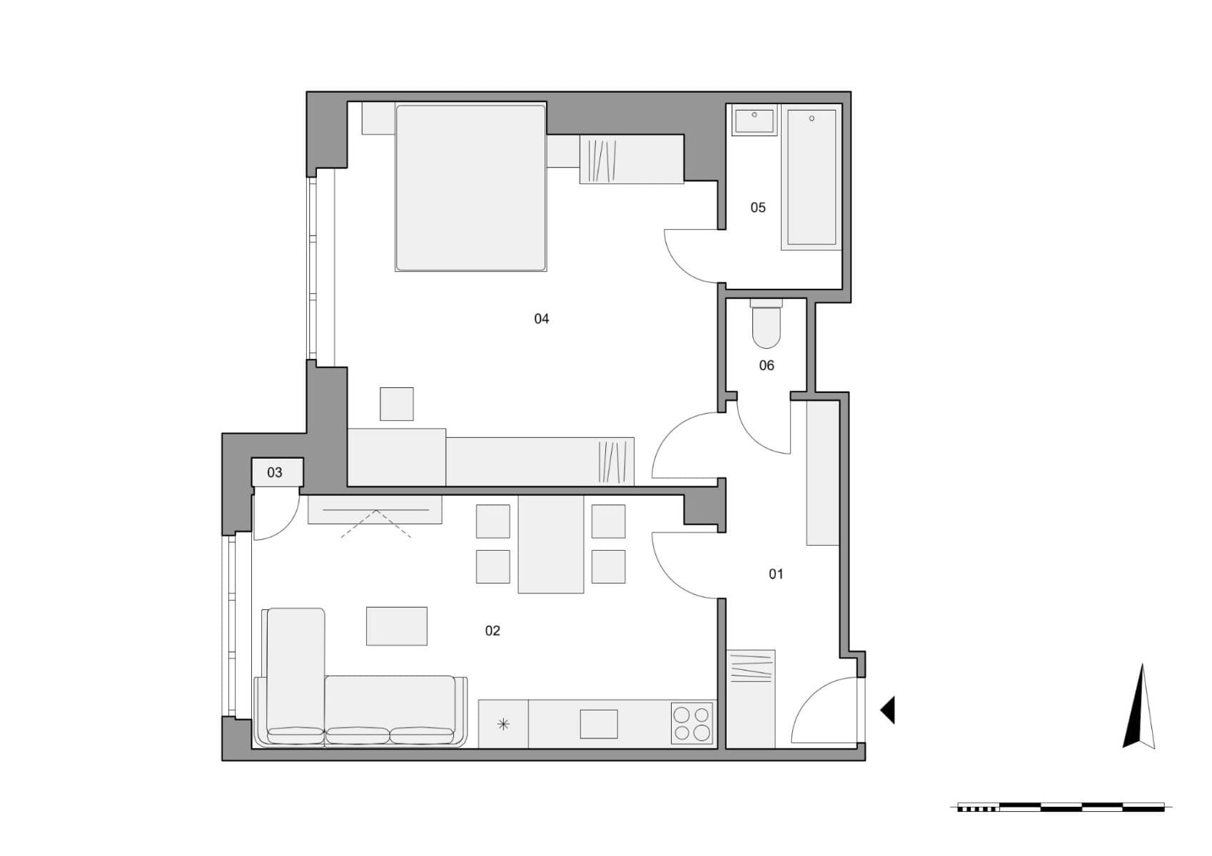 Prodej bytu 2+kk 51 m², Nad Kajetánkou, Praha, Praha Prodej bytu 2+kk 51 m², Nad Kajetánkou, Praha, Praha