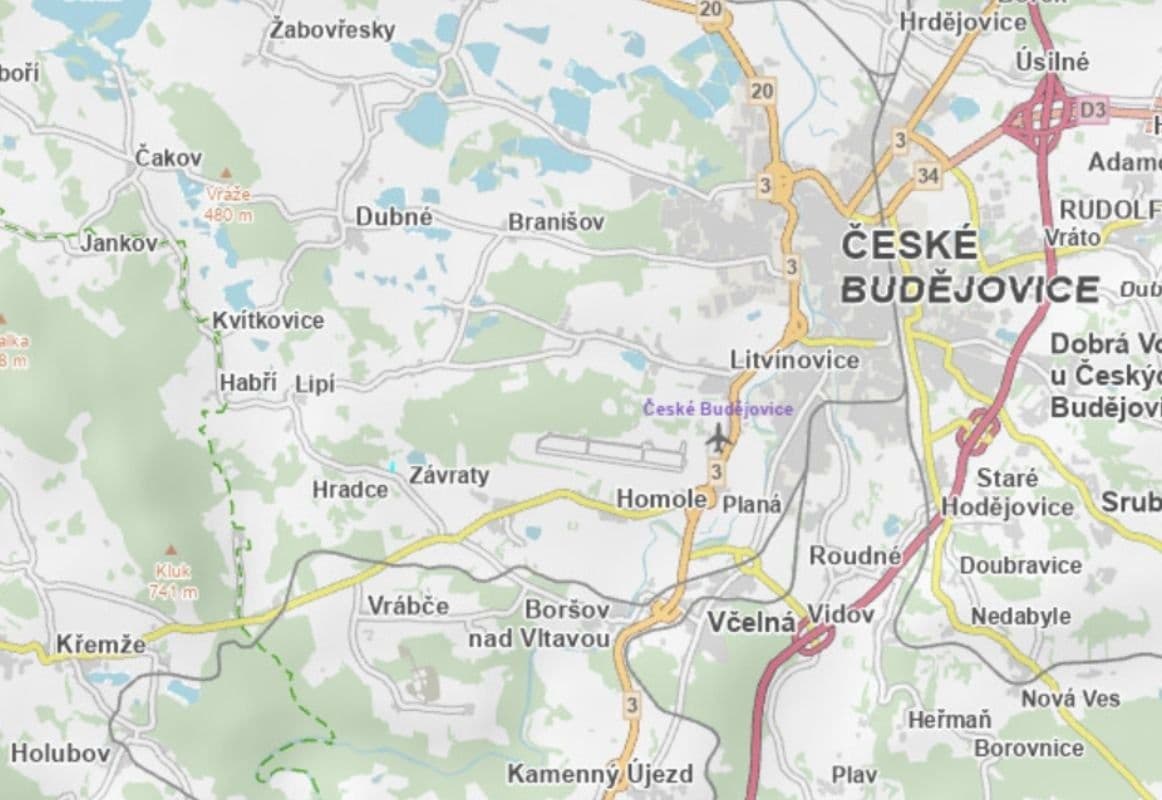 Prodej pozemku 5.627 m², Závraty, Jihočeský kraj Prodej pozemku 5.627 m², Závraty, Jihočeský kraj