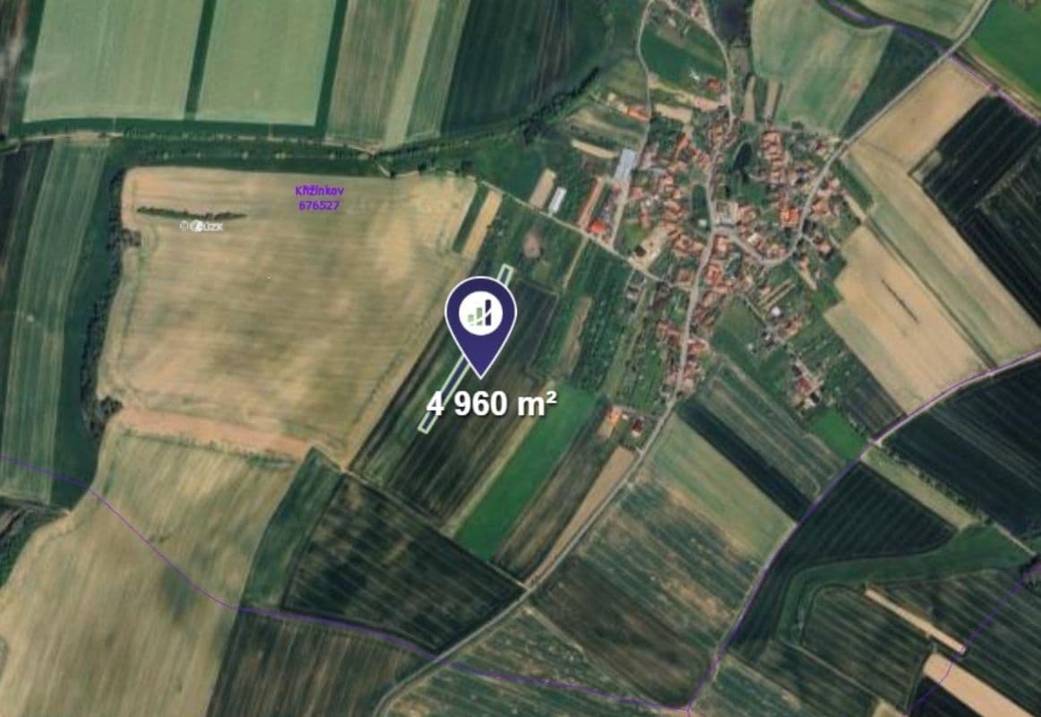 Prodej pozemku 4.960 m², Křižínkov, Jihomoravský kraj Prodej pozemku 4.960 m², Křižínkov, Jihomoravský kraj