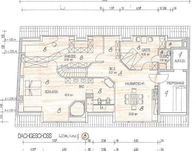 Prodej bytu 5+1 170 m², Nürnberg, Bavorsko Prodej bytu 5+1 170 m², Nürnberg, Bavorsko