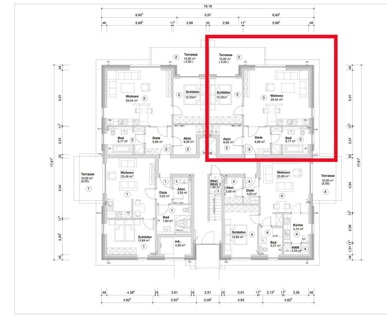 Prodej bytu 2+1 66 m², Kurzer Weg 10, Bardowick, Dolní Sasko Prodej bytu 2+1 66 m², Kurzer Weg 10, Bardowick, Dolní Sasko