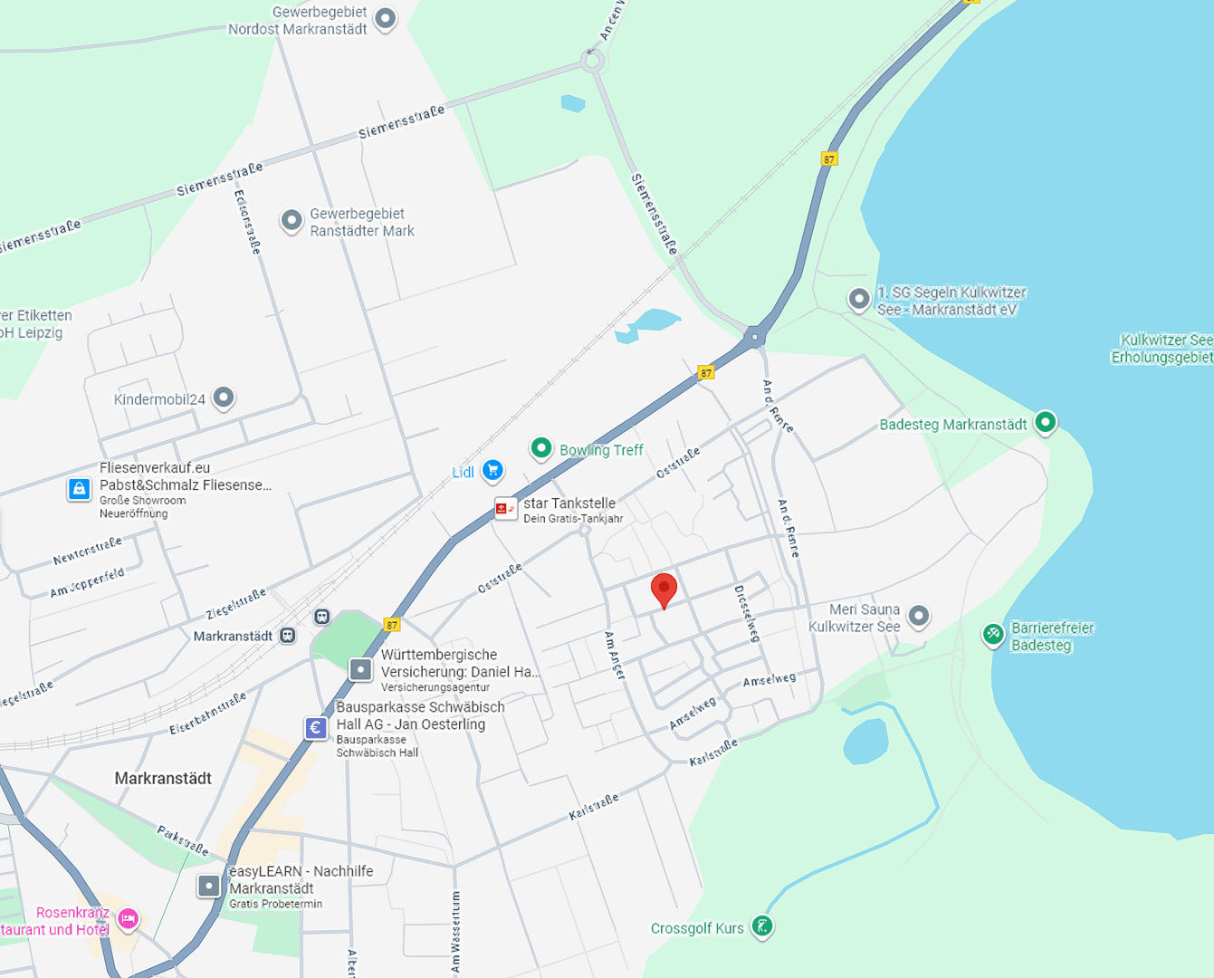 Prodej pozemku 478 m², Kleiberstr. 1, Markranstädt, Sasko Prodej pozemku 478 m², Kleiberstr. 1, Markranstädt, Sasko