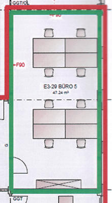 Pronájem kanceláře 48 m², Dieselstraße 1, Kempten (Allgäu), Bavorsko Pronájem kanceláře 48 m², Dieselstraße 1, Kempten (Allgäu), Bavorsko