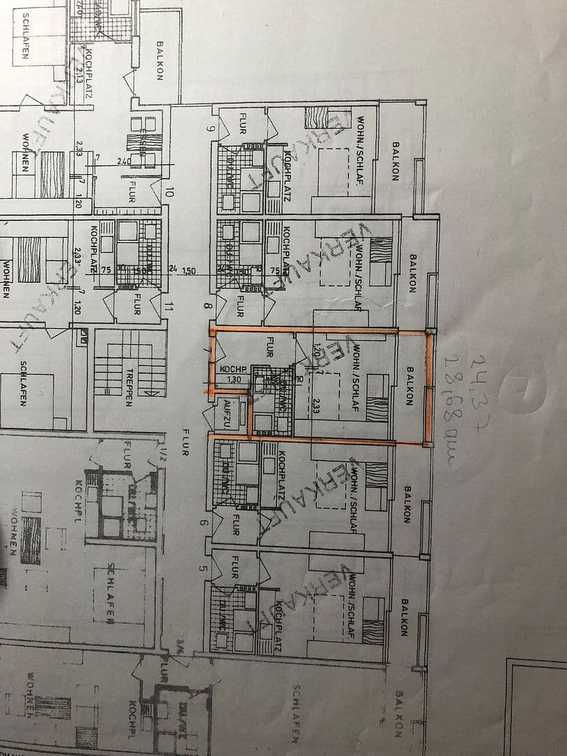 Pronájem bytu 1+1 22 m², Augburg, Bavorsko Pronájem bytu 1+1 22 m², Augburg, Bavorsko
