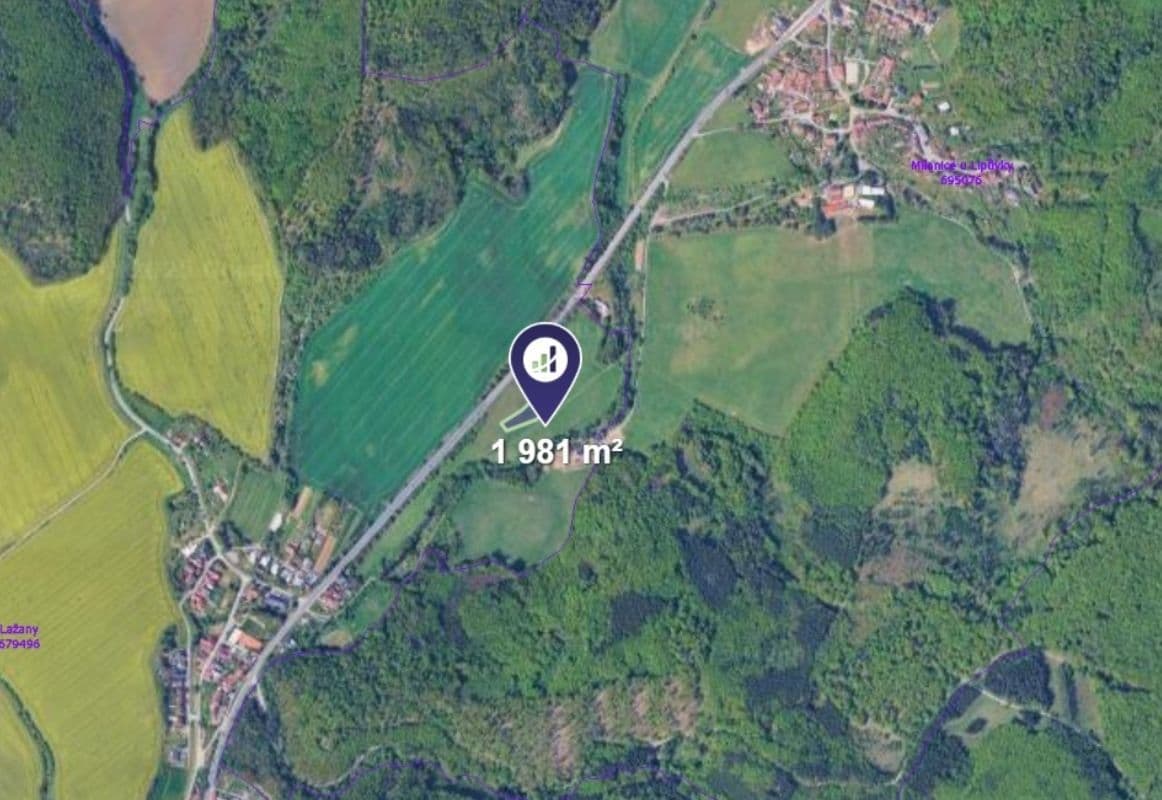 Prodej pozemku 1.981 m², Lažany, Jihomoravský kraj Prodej pozemku 1.981 m², Lažany, Jihomoravský kraj