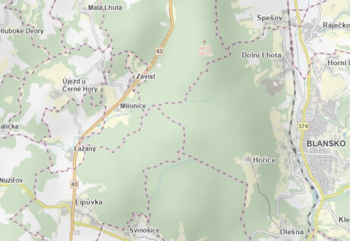 Prodej pozemku 1.981 m², Lažany, Jihomoravský kraj Prodej pozemku 1.981 m², Lažany, Jihomoravský kraj