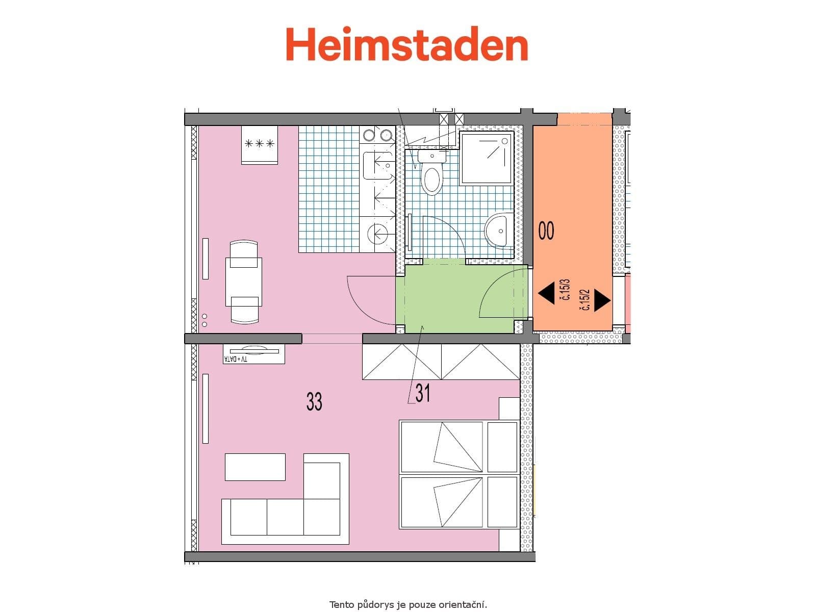 Pronájem bytu 1+kk 34 m², Slovenská, Karviná, Moravskoslezský kraj Pronájem bytu 1+kk 34 m², Slovenská, Karviná, Moravskoslezský kraj