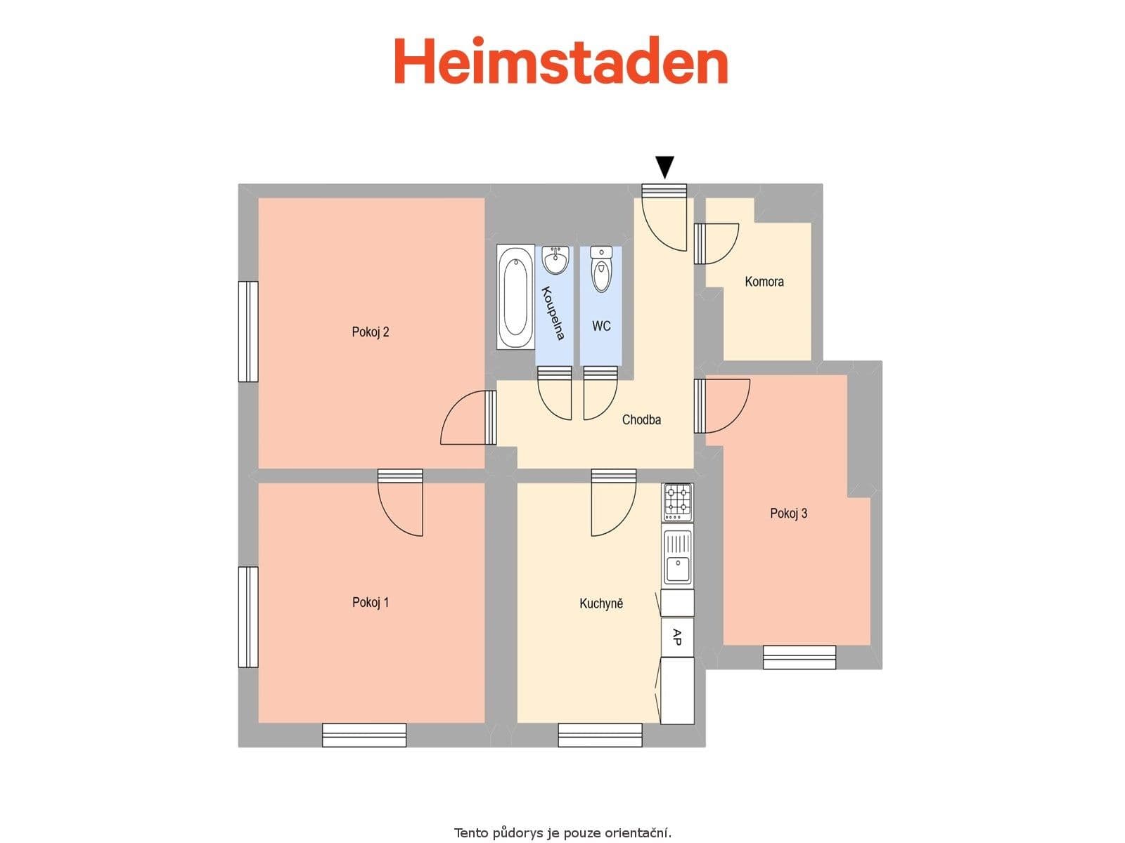 Pronájem bytu 3+1 74 m², nám. T. G. Masaryka, Havířov, Moravskoslezský kraj Pronájem bytu 3+1 74 m², nám. T. G. Masaryka, Havířov, Moravskoslezský kraj