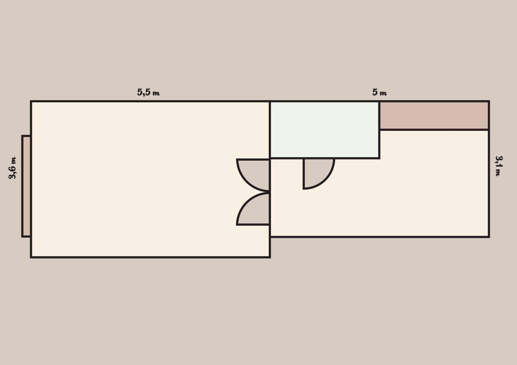 Pronájem bytu 34 m², Podplukovníka Sochora, Praha, Praha Pronájem bytu 34 m², Podplukovníka Sochora, Praha, Praha