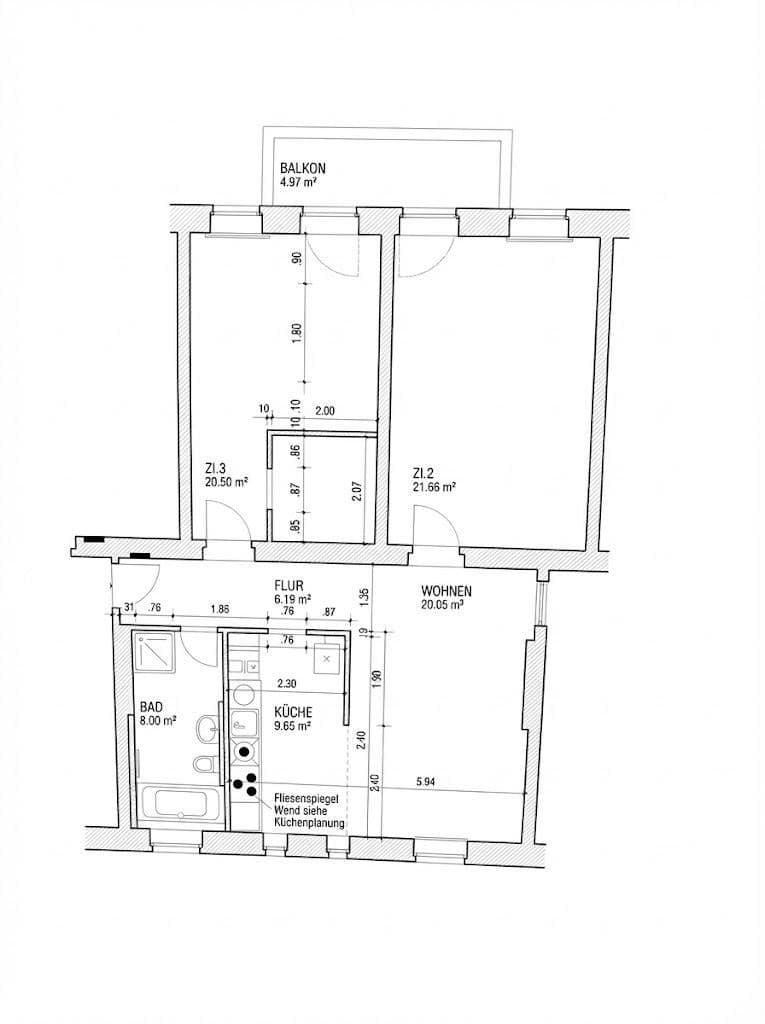 Prodej bytu 3+1 86 m², Berlin, Berlín Prodej bytu 3+1 86 m², Berlin, Berlín