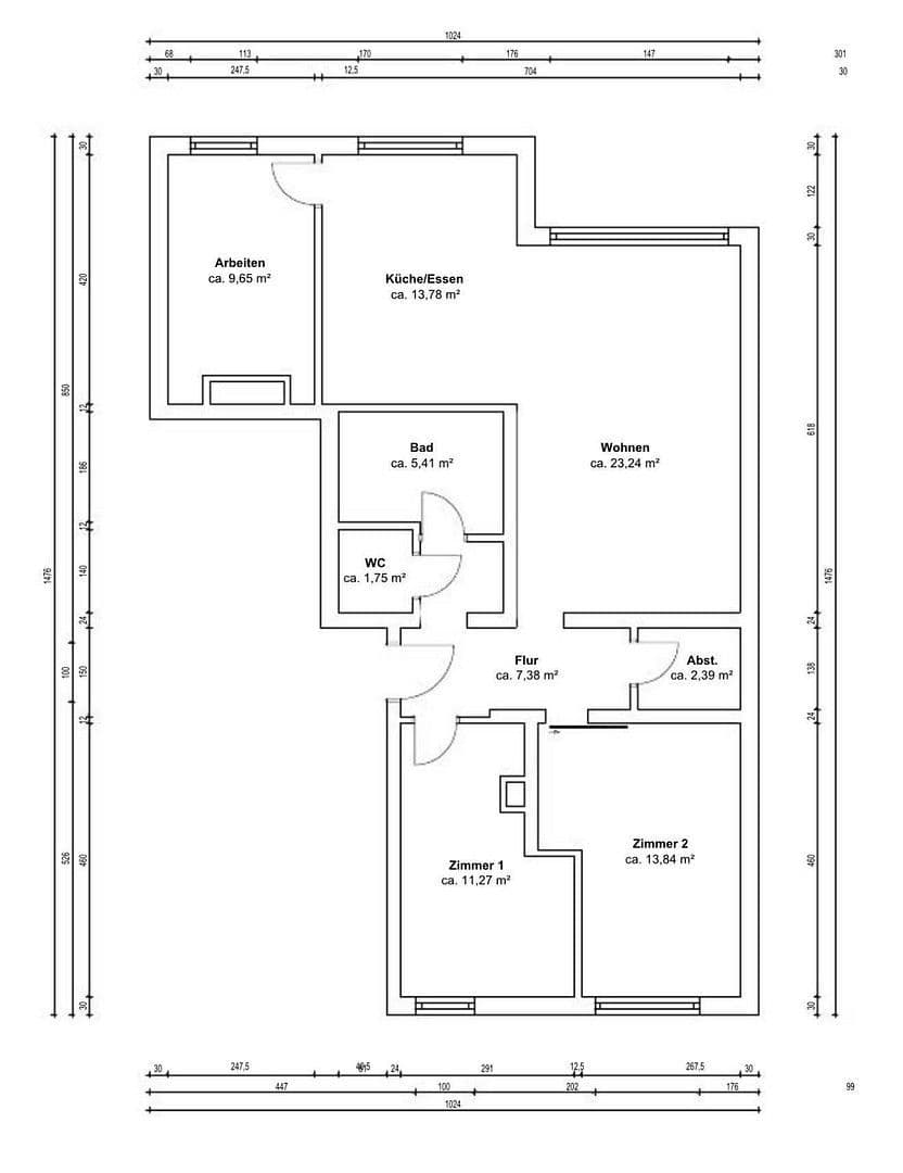 Prodej bytu 4+1 90 m², Strandpromenade 6, Rodgau, Hessen Prodej bytu 4+1 90 m², Strandpromenade 6, Rodgau, Hessen