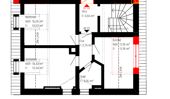 Pronájem bytu 2+1 42 m², Atzelhofstraße 24, Mannheim, Bádensko-Württembersko Pronájem bytu 2+1 42 m², Atzelhofstraße 24, Mannheim, Bádensko-Württembersko