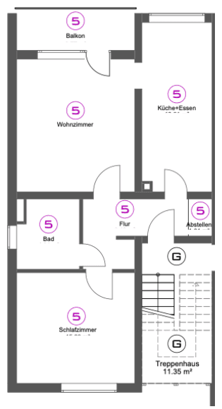 Pronájem bytu 2+1 60 m², In der Atzing 9-11, Eisenberg (Pfalz), Porýní-Falc Pronájem bytu 2+1 60 m², In der Atzing 9-11, Eisenberg (Pfalz), Porýní-Falc
